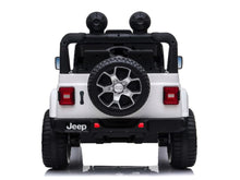 Jeep Wrangler Rubicon, Coche Eléctrico Infantil De 12V Con Batería De Litio, Neumáticos De Goma Y Asiento De Similpiel