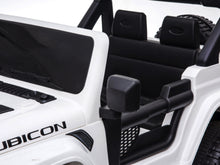 Jeep Wrangler Rubicon, Coche Eléctrico Infantil De 12V Con Batería De Litio, Neumáticos De Goma Y Asiento De Similpiel