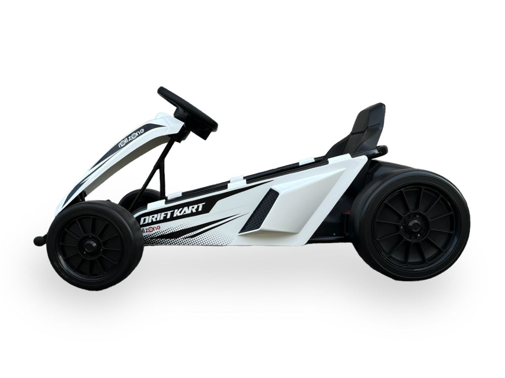 Rollzone Drift Go-Kart, Kart 24 Voltios Con Motores 200 Vatios, ¡Nueva Edición!