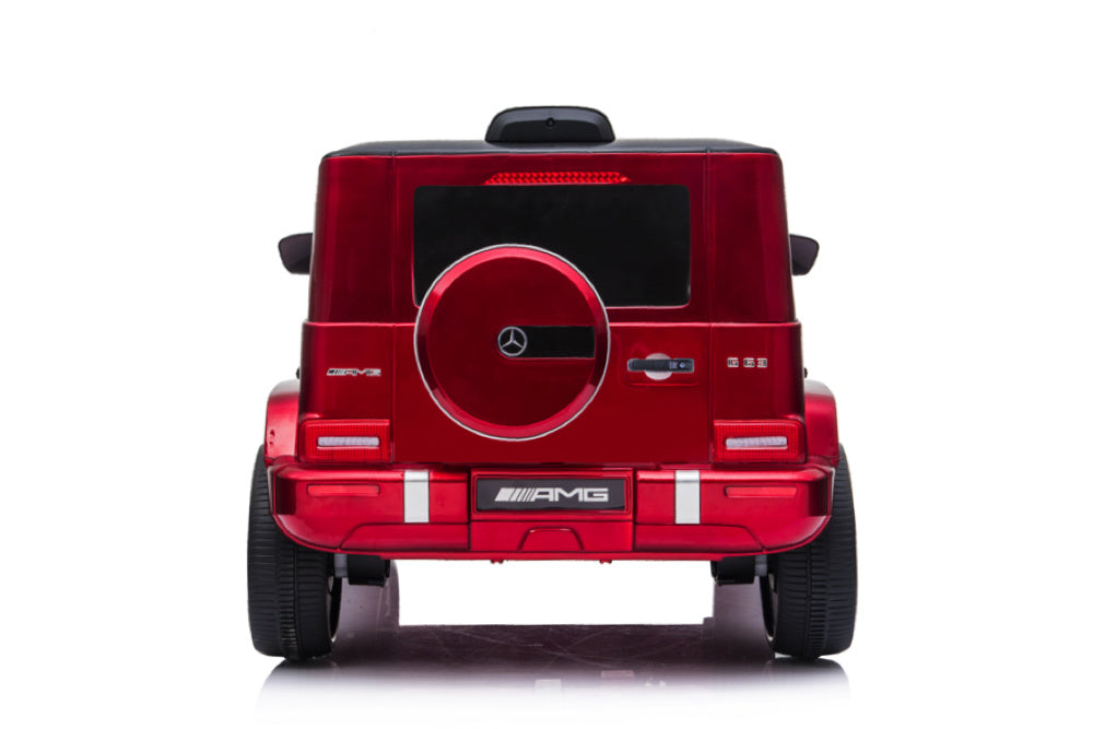 Mercedes G63, Coche Infantil Con Batería De Litio De 12 Voltios, Neumáticos De Goma, Asiento De Cuero, ¡Y Mucho Más!