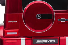 Mercedes G63, Coche Infantil Con Batería De Litio De 12 Voltios, Neumáticos De Goma, Asiento De Cuero, ¡Y Mucho Más!