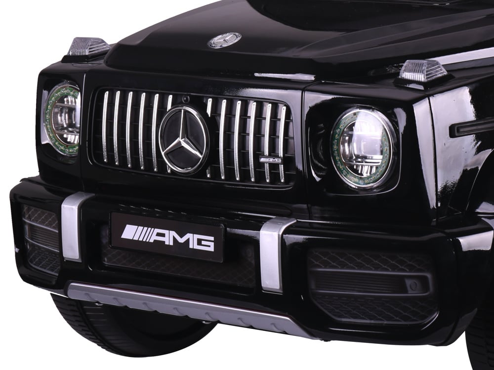 Mercedes G63, Coche Infantil Con Batería De Litio De 12 Voltios, Neumáticos De Goma, Asiento De Cuero, ¡Y Mucho Más!