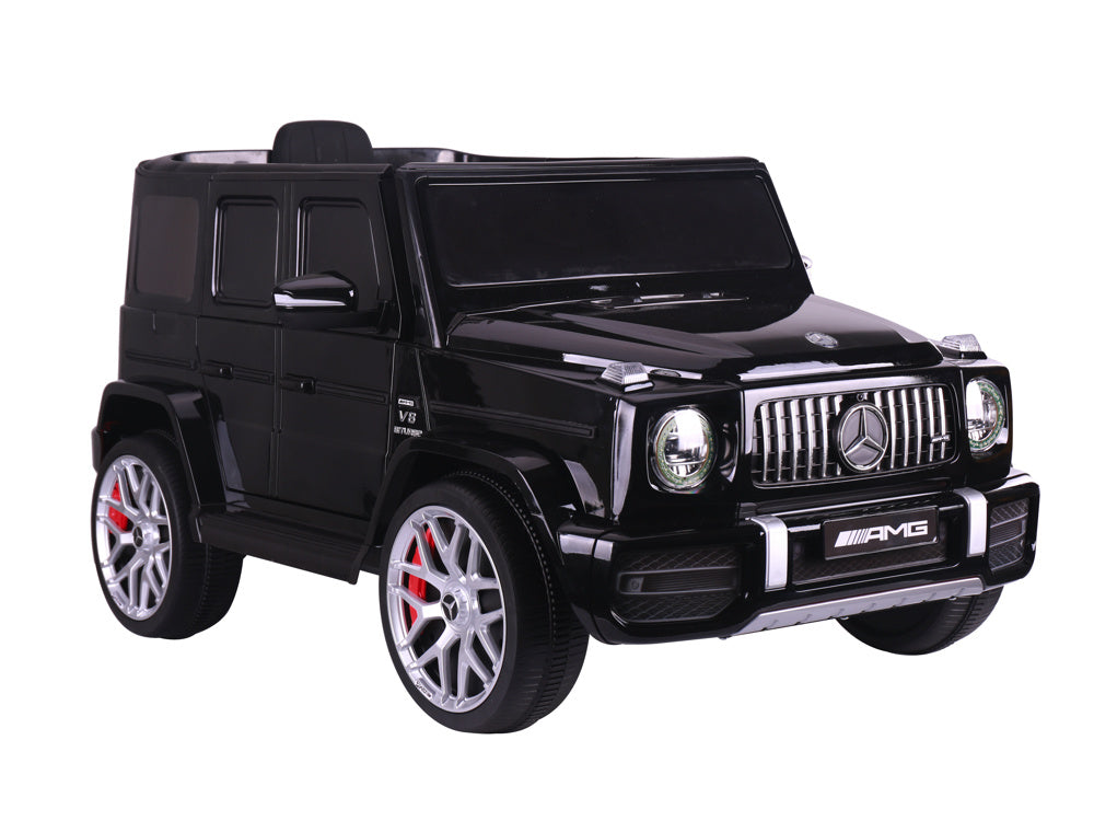 Mercedes G63, Coche Infantil Con Batería De Litio De 12 Voltios, Neumáticos De Goma, Asiento De Cuero, ¡Y Mucho Más!