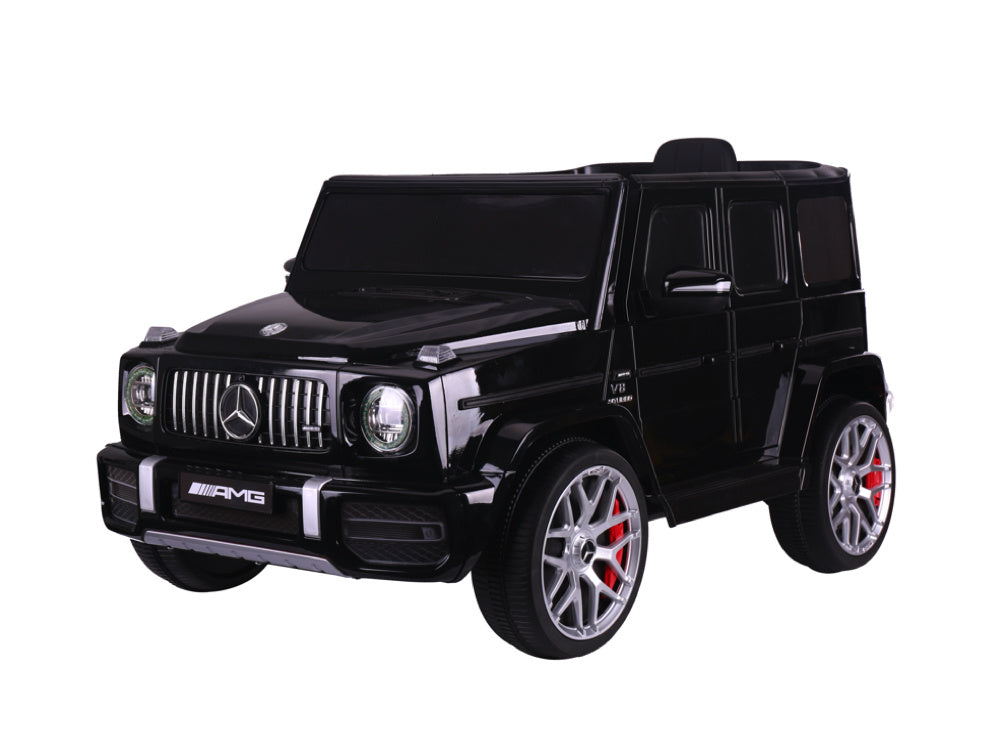 Mercedes G63, Coche Infantil Con Batería De Litio De 12 Voltios, Neumáticos De Goma, Asiento De Cuero, ¡Y Mucho Más!