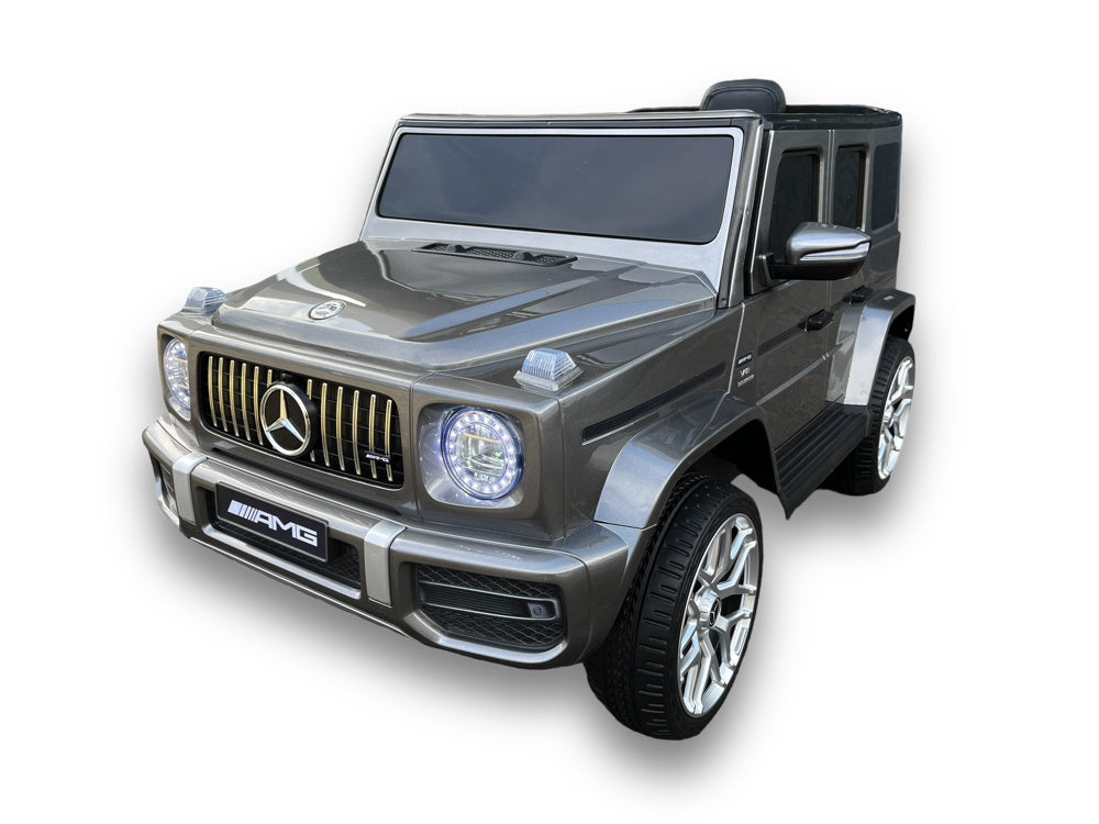 Mercedes G63, Coche Infantil Con Batería De Litio, Neumáticos De Goma, Asiento De Polipiel