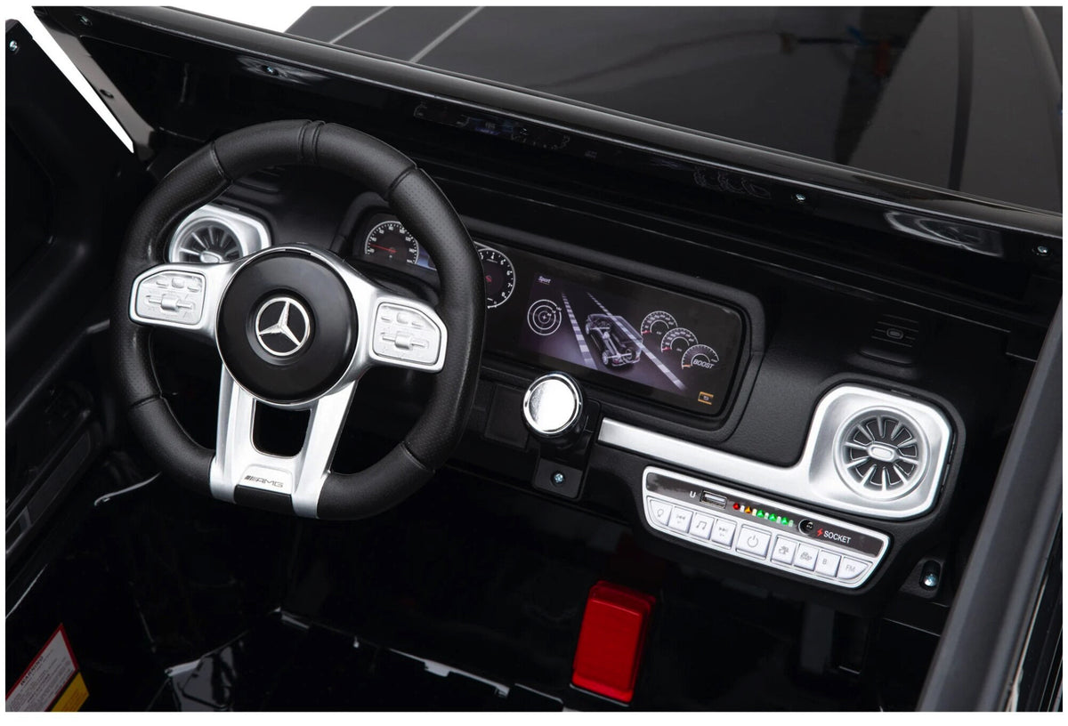 ¡Vehículo Infantil A Batería Mercedes G63 Amg, 24V Y 4X4 Para 2 Personas!
