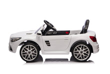 Mercedes Sl500, Coche Eléctrico Infantil De 12 Voltios Con Una Batería De Litio, Neumáticos De Goma, Asiento De Polipiel Y Mucho Más.