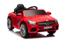 Mercedes Sl500, Coche Eléctrico Infantil De 12 Voltios Con Una Batería De Litio, Neumáticos De Goma, Asiento De Polipiel Y Mucho Más.