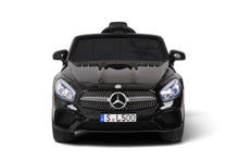 Mercedes Sl500, Coche Eléctrico Infantil De 12 Voltios Con Una Batería De Litio, Neumáticos De Goma, Asiento De Polipiel Y Mucho Más.