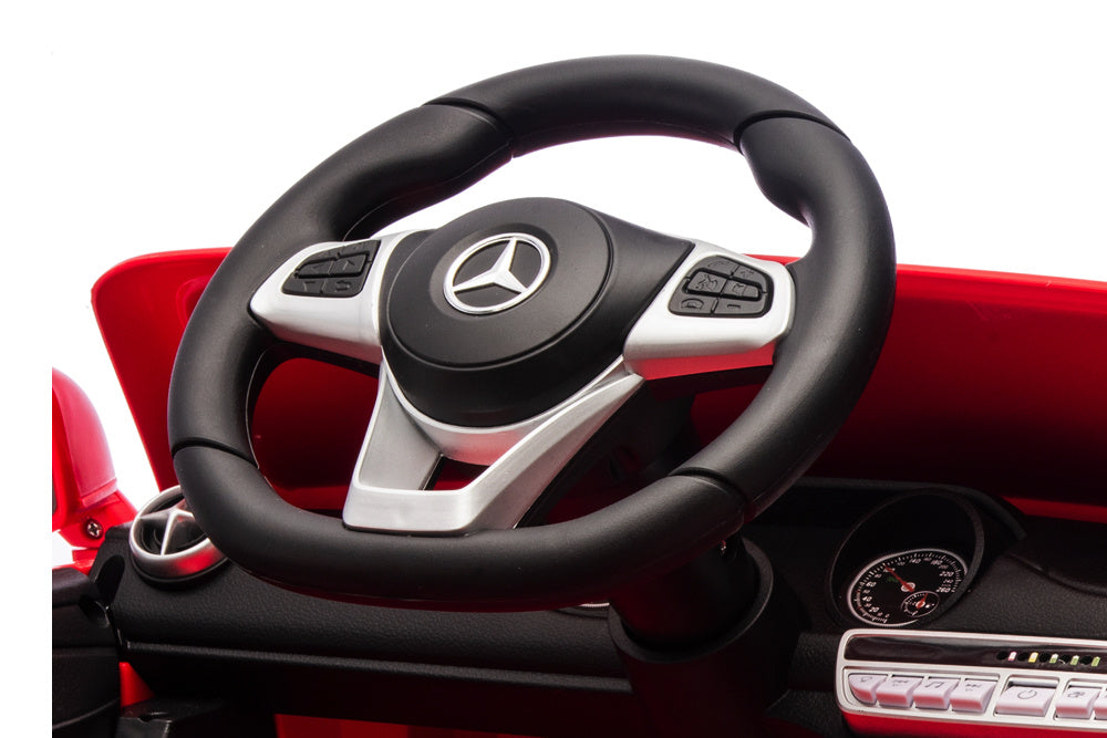 Mercedes Sl500, Coche Eléctrico Infantil De 12 Voltios Con Una Batería De Litio, Neumáticos De Goma, Asiento De Polipiel Y Mucho Más.