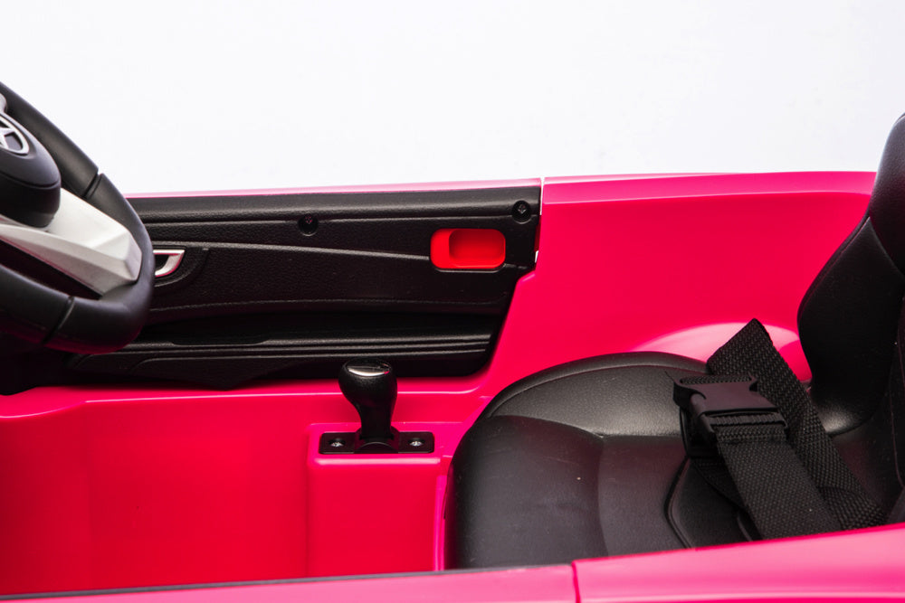 Mercedes Sl500, Coche Eléctrico Infantil De 12 Voltios Con Una Batería De Litio, Neumáticos De Goma, Asiento De Polipiel Y Mucho Más.