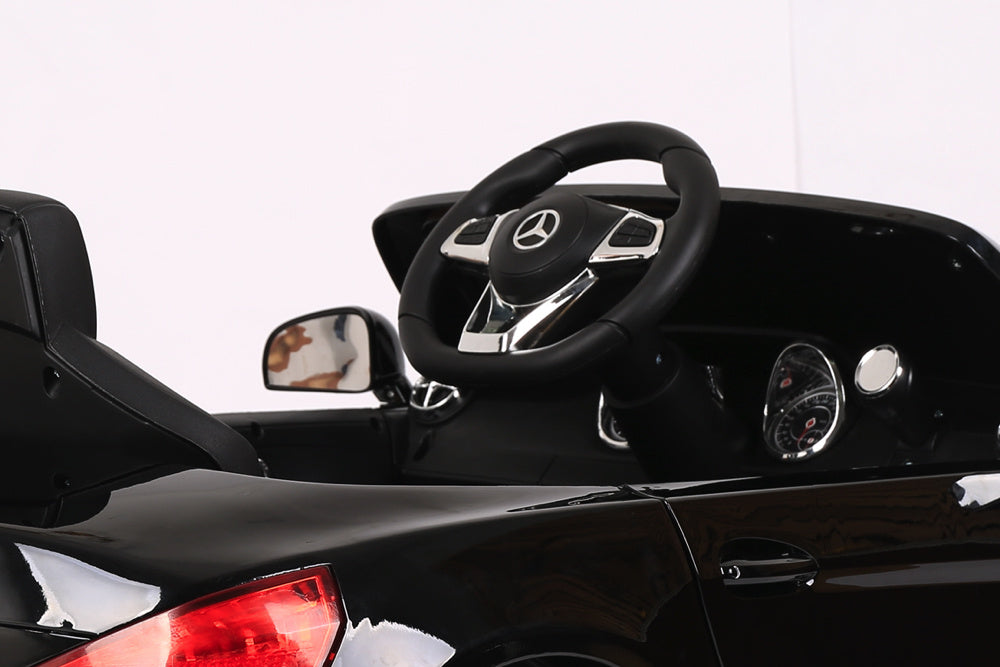Mercedes Sl500, Coche Eléctrico Infantil De 12 Voltios Con Una Batería De Litio, Neumáticos De Goma, Asiento De Polipiel Y Mucho Más.
