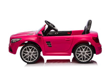 Mercedes Sl500, Coche Eléctrico Infantil De 12 Voltios Con Una Batería De Litio, Neumáticos De Goma, Asiento De Polipiel Y Mucho Más.