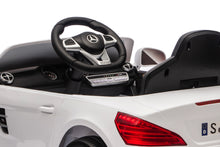 Mercedes Sl500, Coche Eléctrico Infantil De 12 Voltios Con Una Batería De Litio, Neumáticos De Goma, Asiento De Polipiel Y Mucho Más.