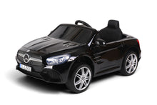 Mercedes Sl500, Coche Eléctrico Infantil De 12 Voltios Con Una Batería De Litio, Neumáticos De Goma, Asiento De Polipiel Y Mucho Más.