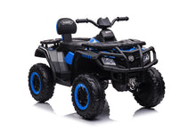 Quad Eléctrico De Litio De 24 Voltios, 4 Motores, Neumáticos De Goma, Asiento De Cuero ¡Y Mucho Más!
