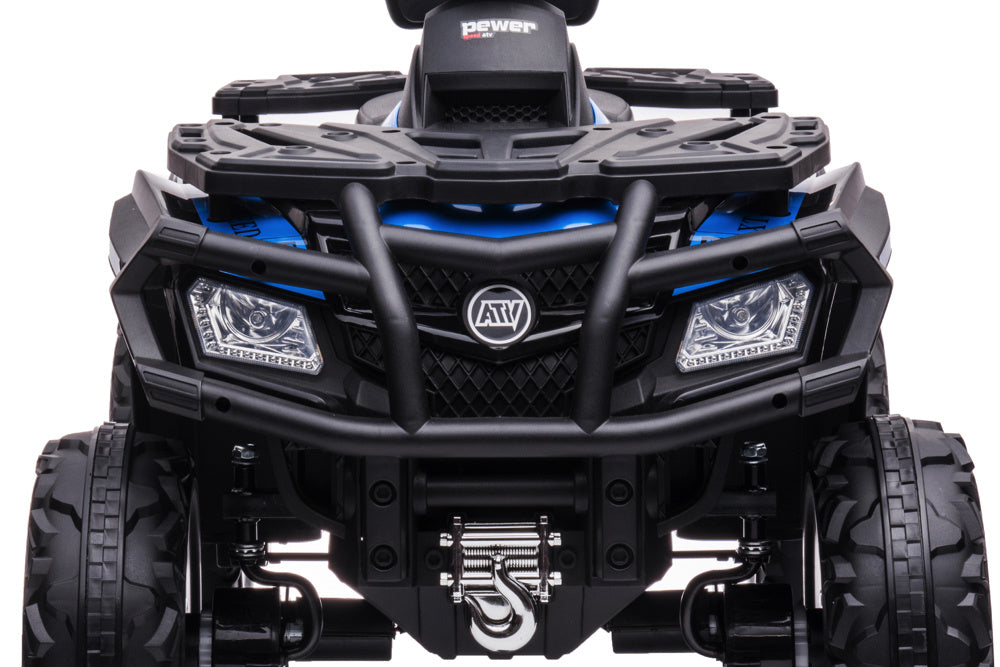 Quad Eléctrico De Litio De 24 Voltios, 4 Motores, Neumáticos De Goma, Asiento De Cuero ¡Y Mucho Más!
