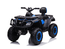 Quad Eléctrico De Litio De 24 Voltios, 4 Motores, Neumáticos De Goma, Asiento De Cuero ¡Y Mucho Más!