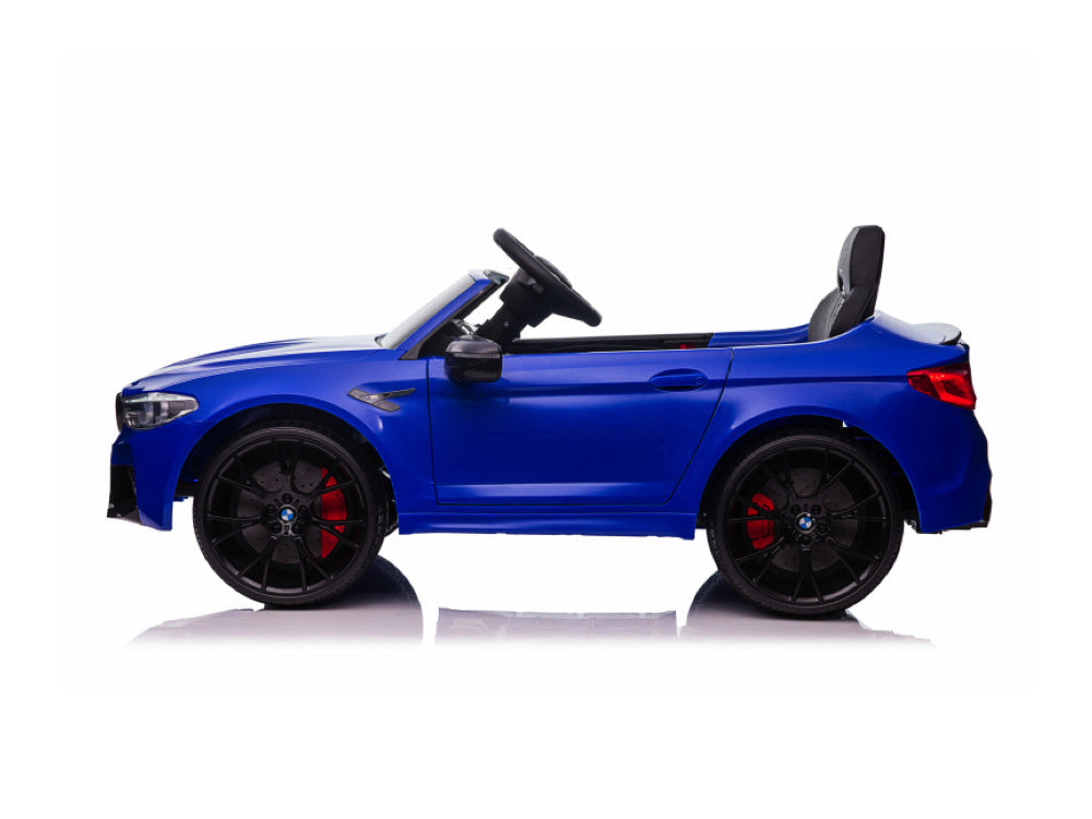 Bmw M5, Litio, Asientos De Cuero, Neumáticos De Goma, ¡Coche Eléctrico Para Niños!