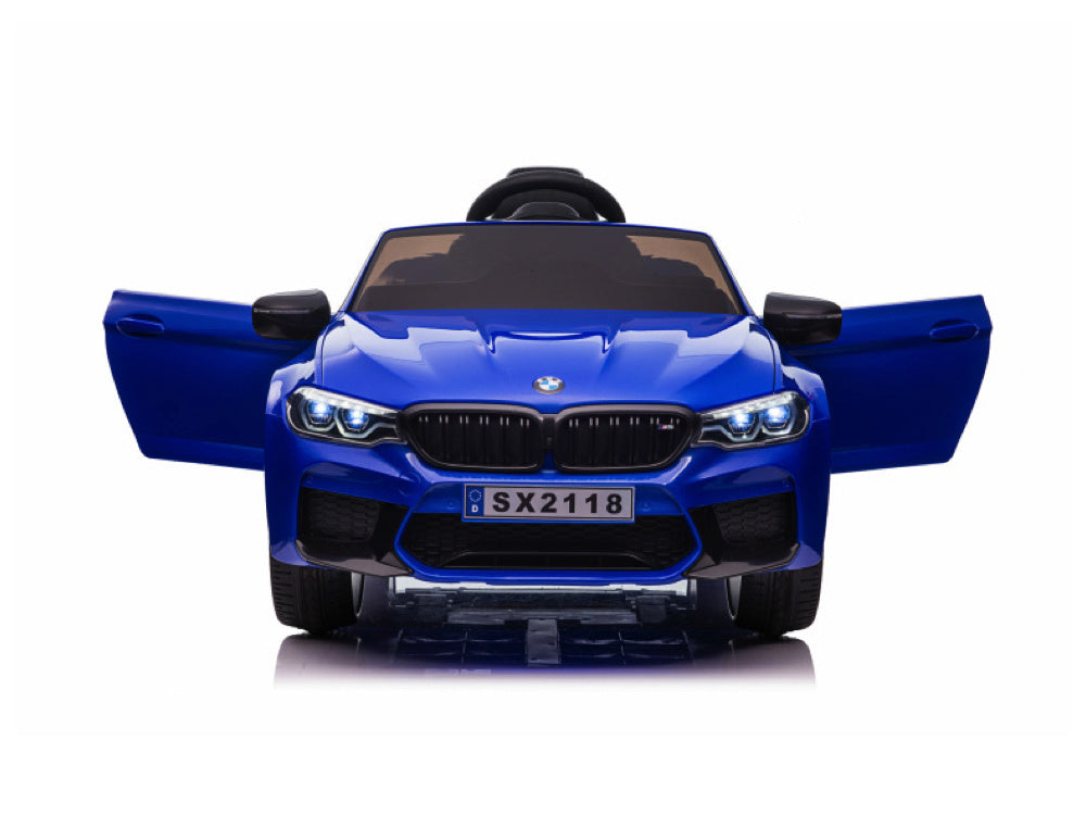 Bmw M5, Litio, Asientos De Cuero, Neumáticos De Goma, ¡Coche Eléctrico Para Niños!