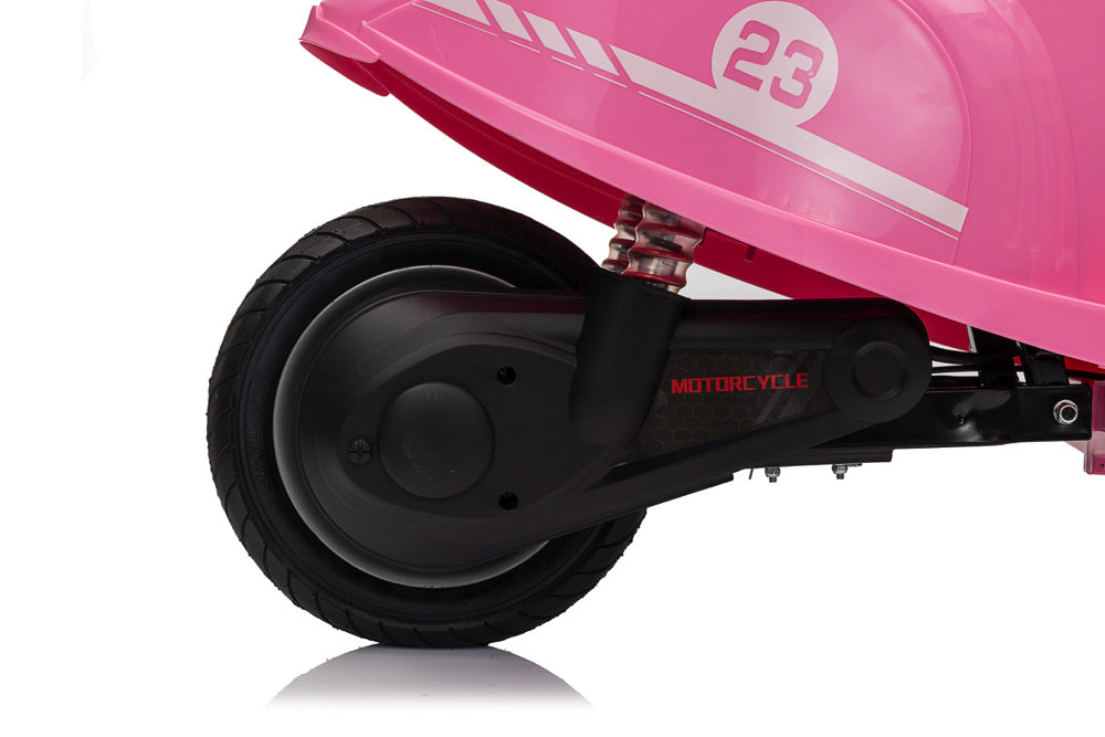 Patinete Eléctrico Infantil De Litio De 24 Voltios Con Motor De 350 Vatios.