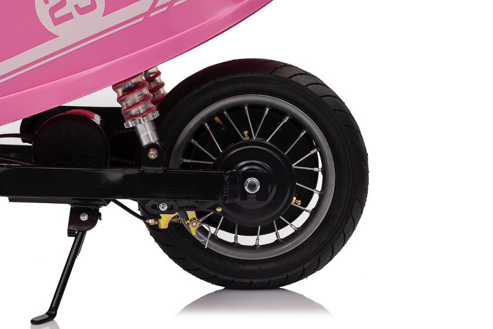 Patinete Eléctrico Infantil De Litio De 24 Voltios Con Motor De 350 Vatios.